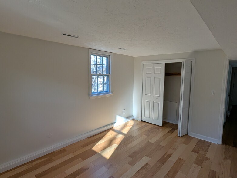 Master bedroom with large closet. - 24 Curtis St