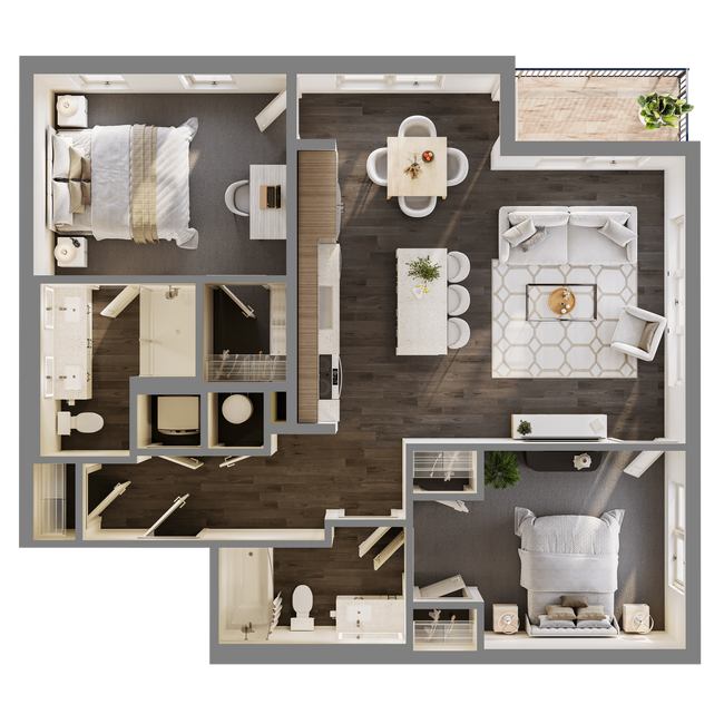 Floorplan - Artifact NoDa
