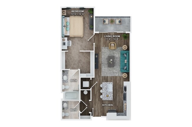 Floorplan - Fairmont at South Lake