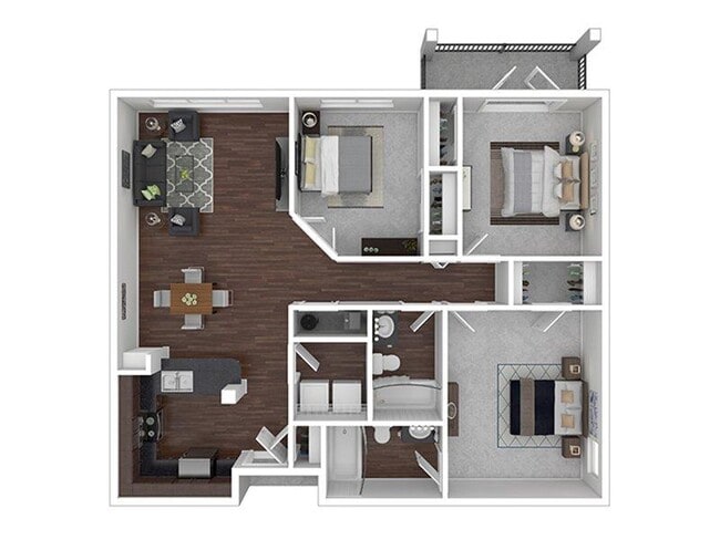Floorplan - The Braxton at Trolley Square