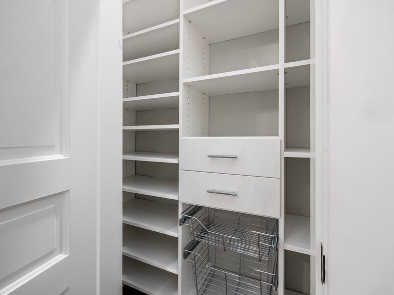 Primary 2nd Closet with California Closets - 926 City Park Ave