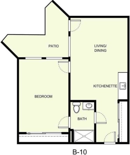 Floor Plan B-10 - Holiday Golden Oaks
