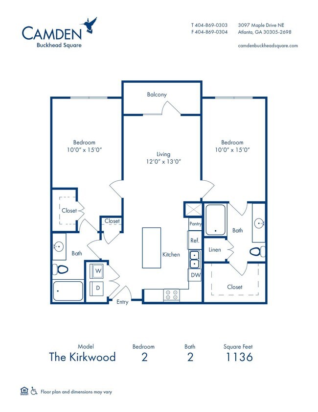 Floorplan - Camden Buckhead Square