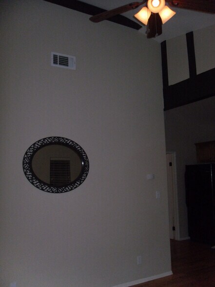 Mirror above new sofa - 7304 Forbes Ave