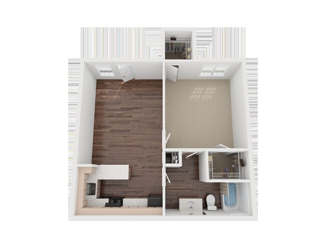 Floorplan - Centennial Court Apartments- Student Housing
