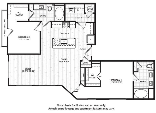 Floorplan - Windsor Old Fourth Ward