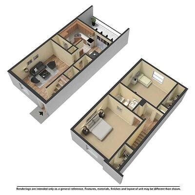 Floorplan - Vista Villa Apartments