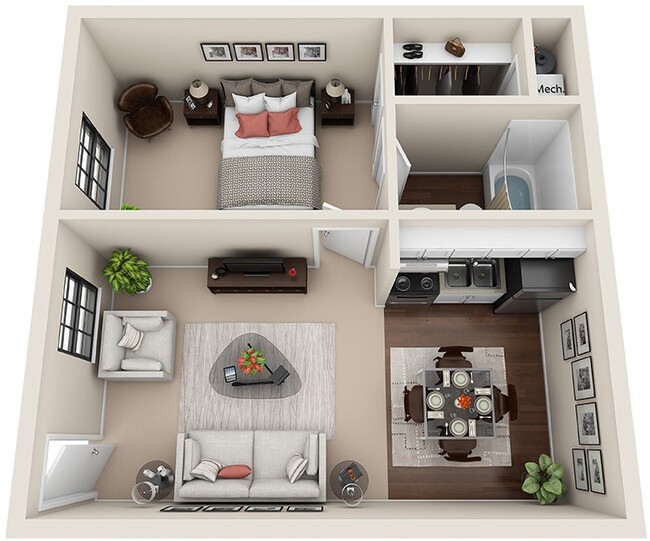 Floorplan - Wingfield Club