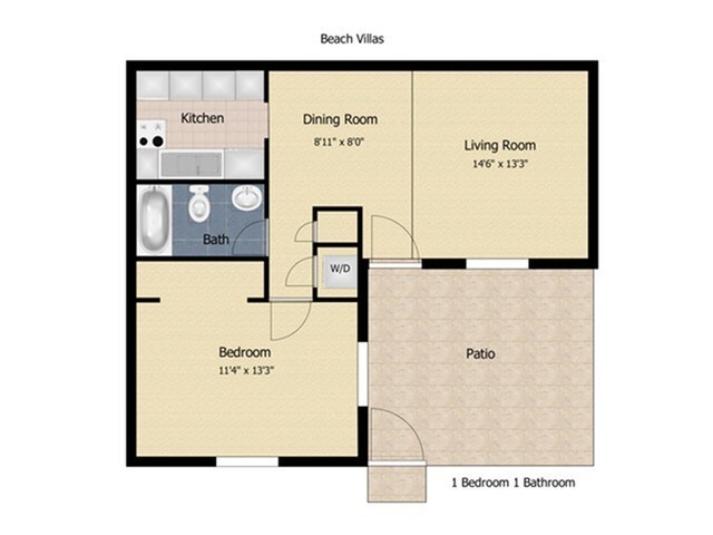 1 Bedroom - Beach Villas