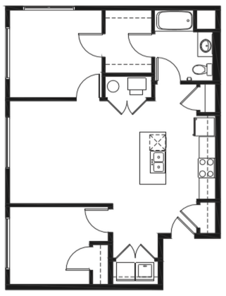 Floorplan - Broadway Lofts