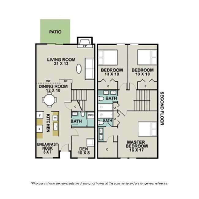 Floorplan - CANTERBURY GREEN