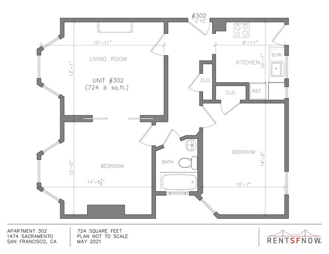 Floorplan - 1474 Sacramento