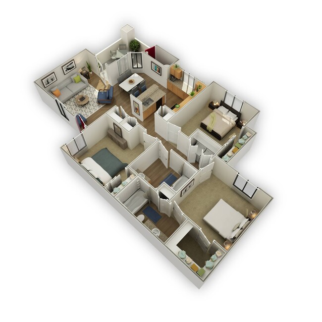 3 bedroom/2 bathroom Platinum Renovation - Estrella Gateway