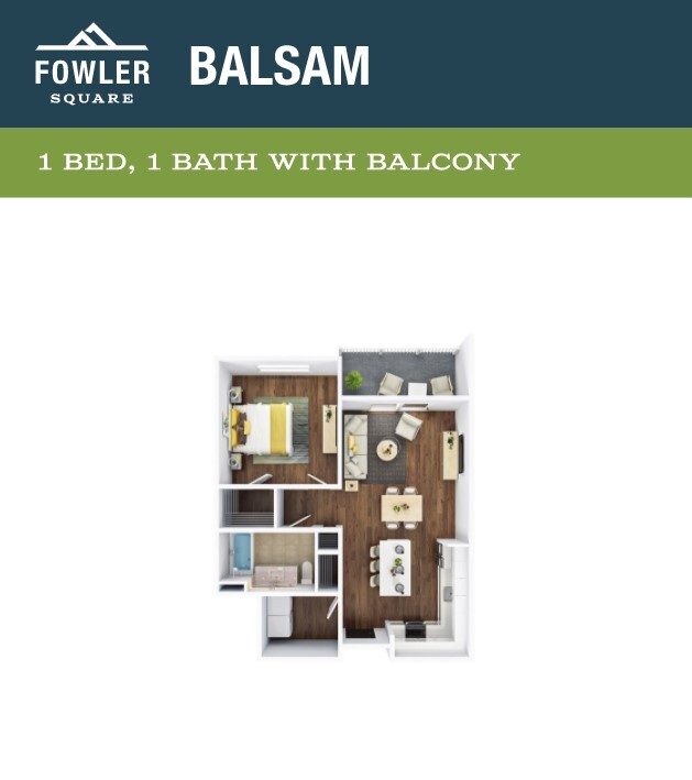 Floorplan - Fowler Square