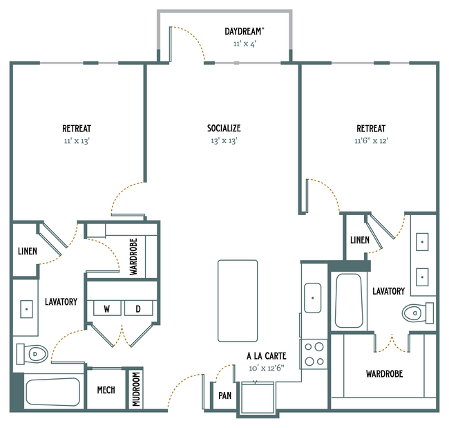 Floorplan - Gatsby on Ross