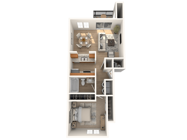 Floorplan - Sorelle Apartments