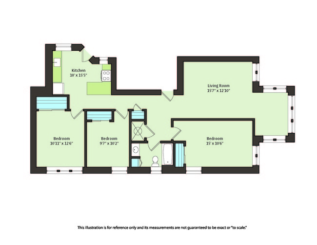 Floorplan - 5234-5244 S. Ingleside Avenue