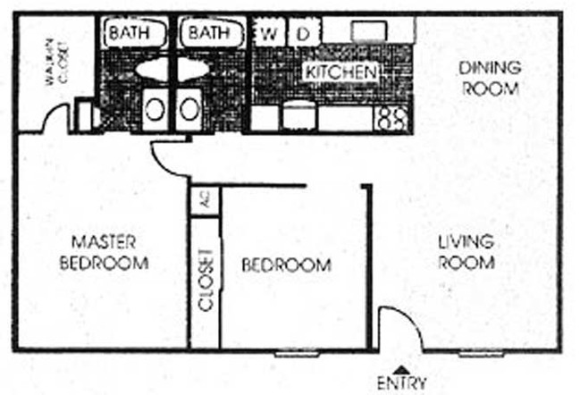 Floorplan - Woodcreek Hollister Apartments