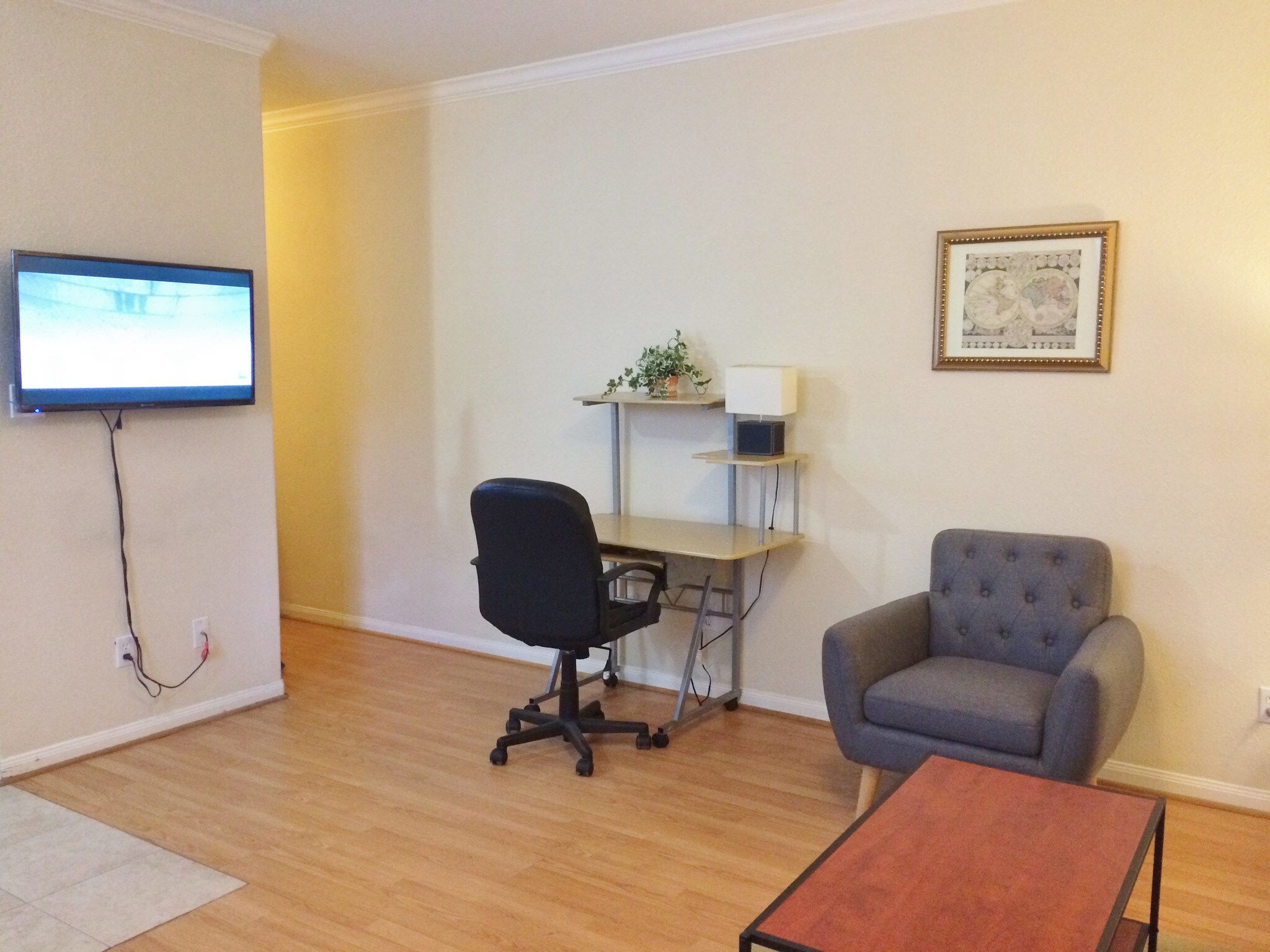 Computer Desk and Chair - 1404 April Villa W