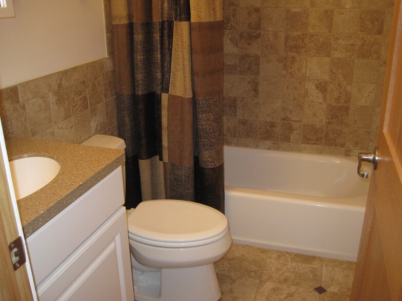 Main Bathroom shower - 2937 N Dawson Ave