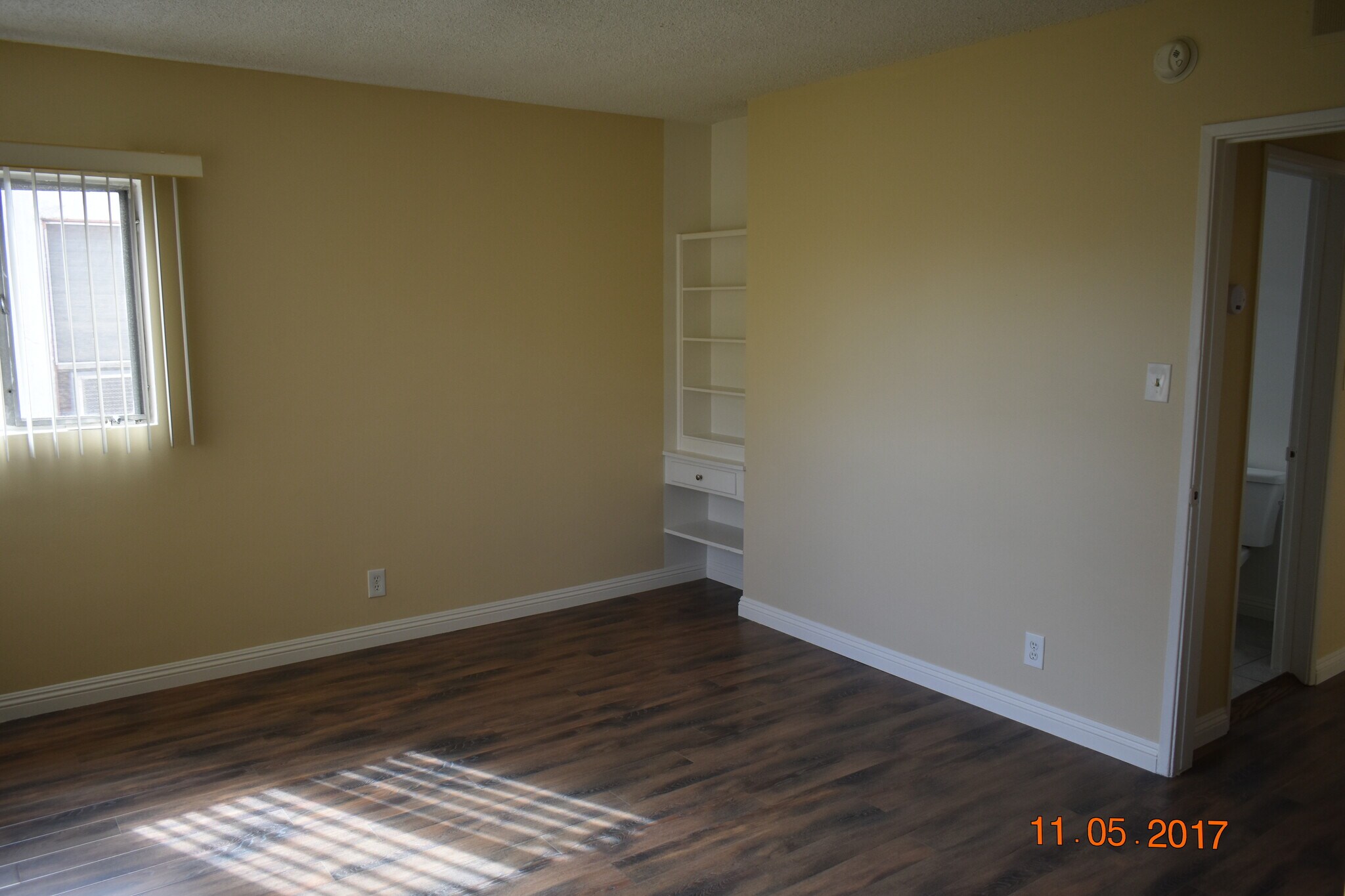 built in make up vanity in the second bedroom - 1475 S Wooster St