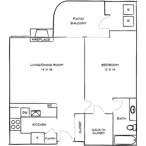 Floorplan - 3400 Avenue of the Arts