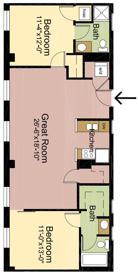 Floorplan - The Henry Clay