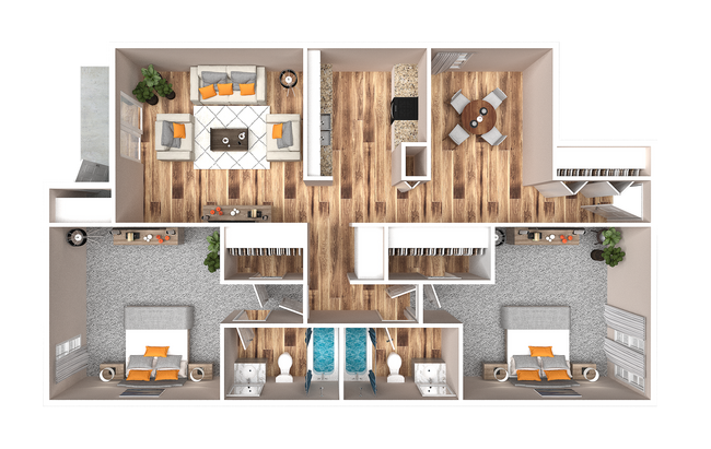 Two Bedroom - The Fitzgerald