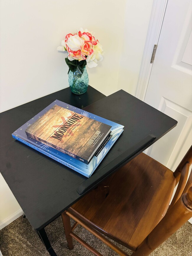 A reading and writing desk or designated work area. - 105 Lincoln Place Cir