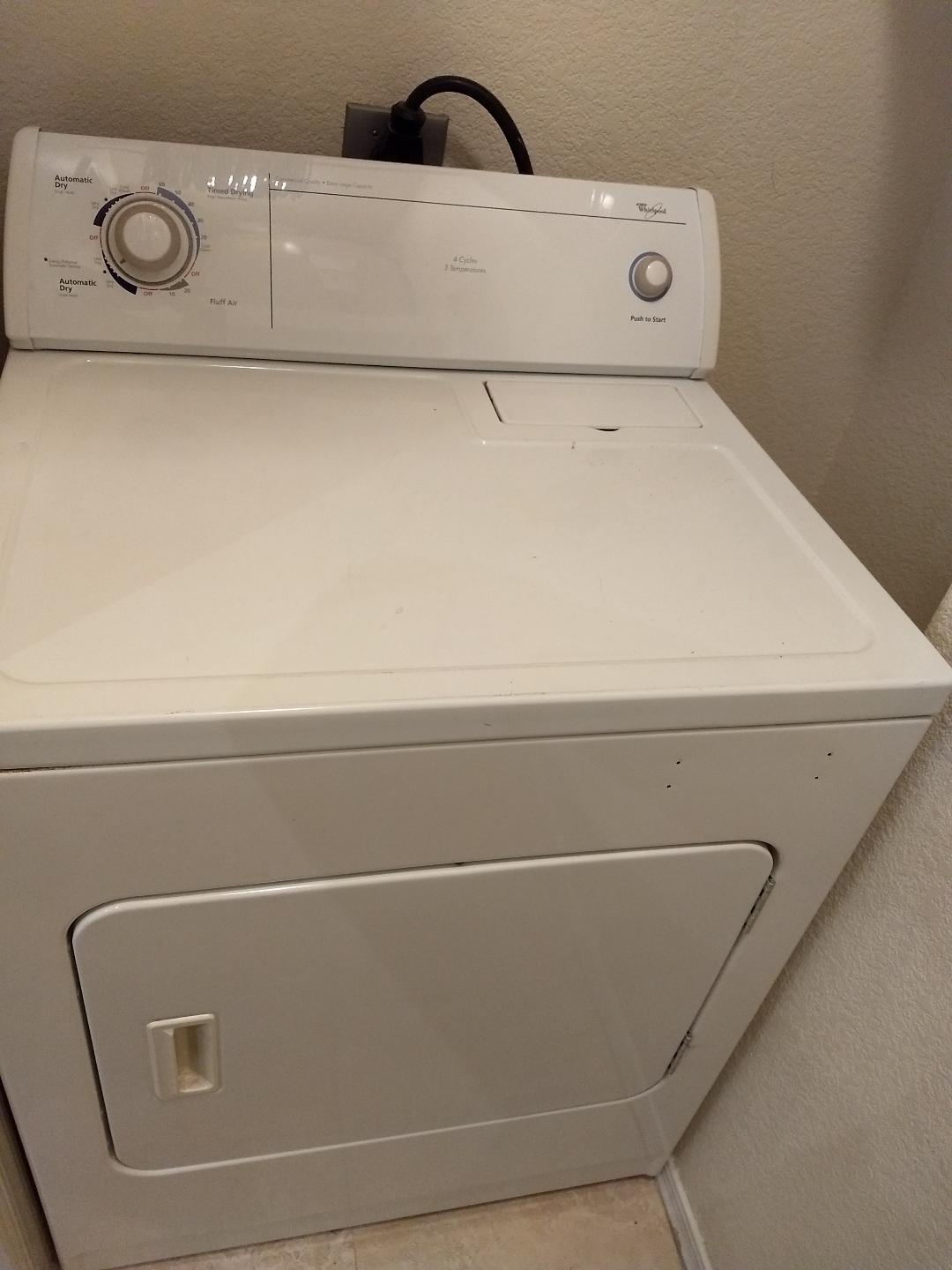 In unit dryer - 5302 E Van Buren St