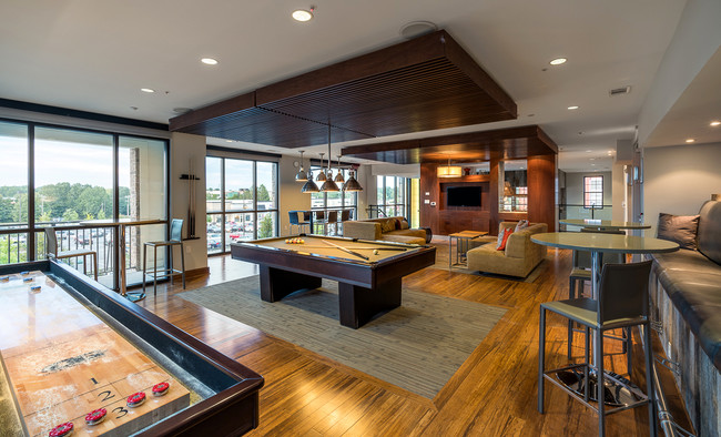 Shuffle Board and a Pool Table are always accessible! - Berkshire Ninth Street