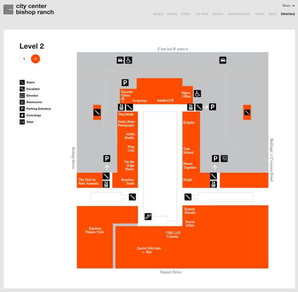 5 min. to Bishop Ranch Shopping Center - List of shops - 140 Reflections Dr