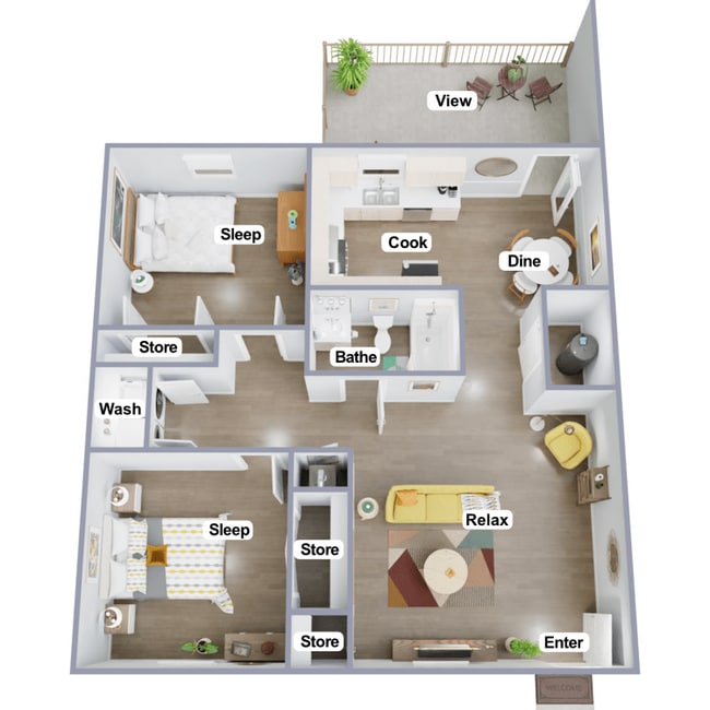 Floorplan - Woodland Manor