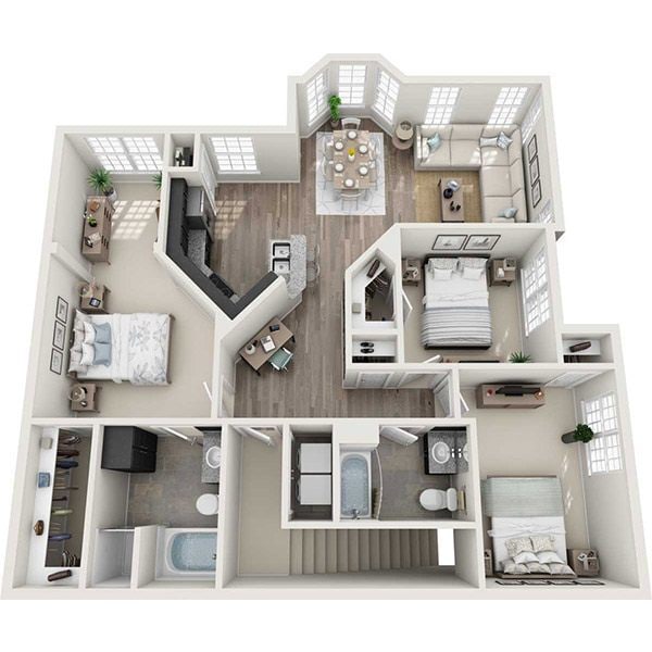 Floorplan - The Falls at Settlers Walk