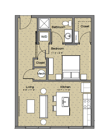 Floorplan - The Easley at UC
