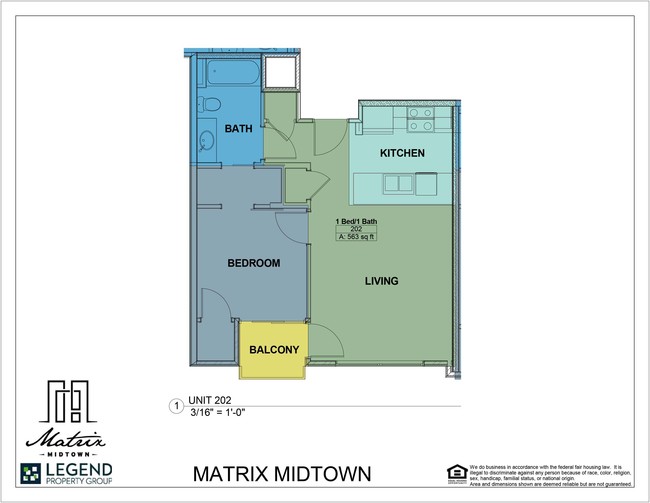 Floorplan - Matrix Midtown