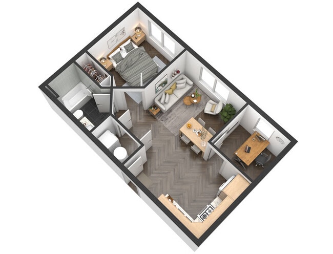 FLOORPLAN E - Civitas Apartments