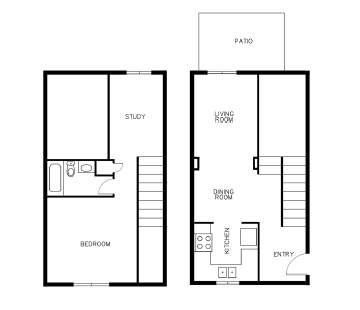 1BR/1BA - Villas at Druid Hills