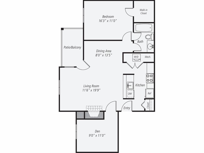 Floorplan - eaves Fairfax City