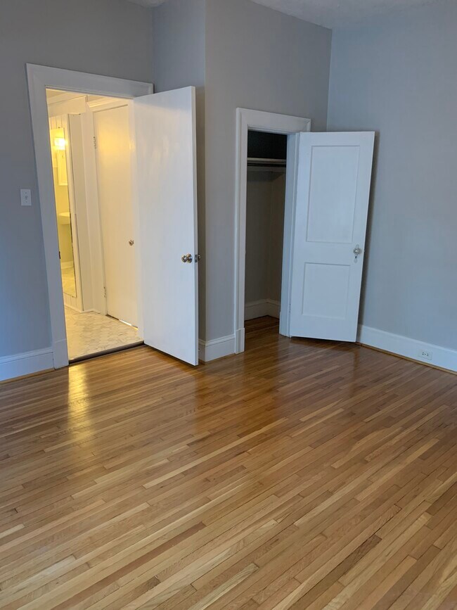 1st floor bedroom (connects to laundry room, which connects to bathroom) - 166 Montague St