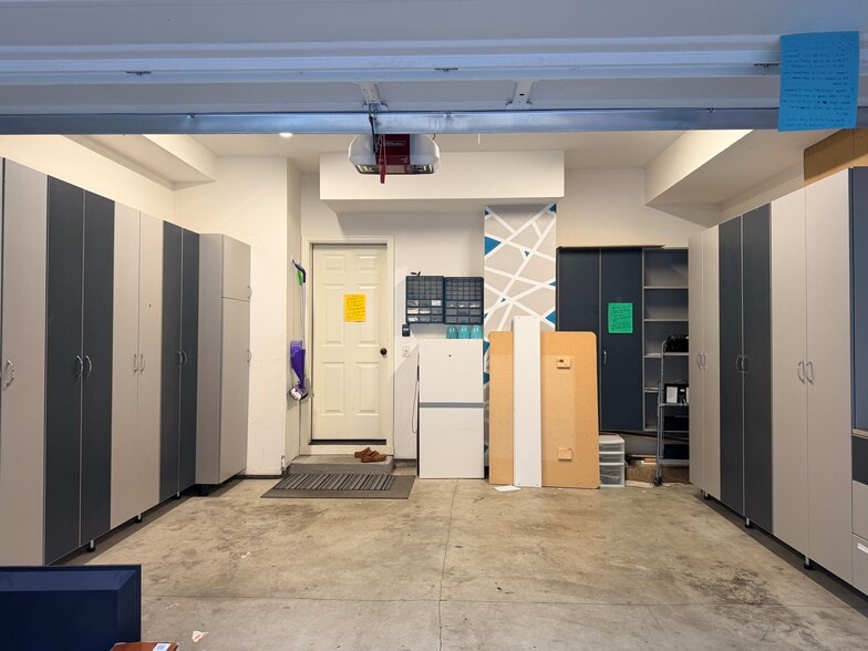 2 car garage with storage cabinets - 1692 SW 173rd Ter