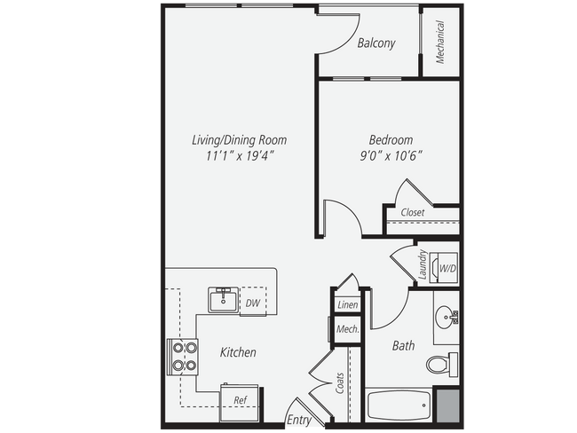 Floorplan - Avalon at Assembly Row