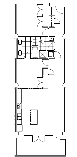 2BR/2BA - Chesapeake Lofts