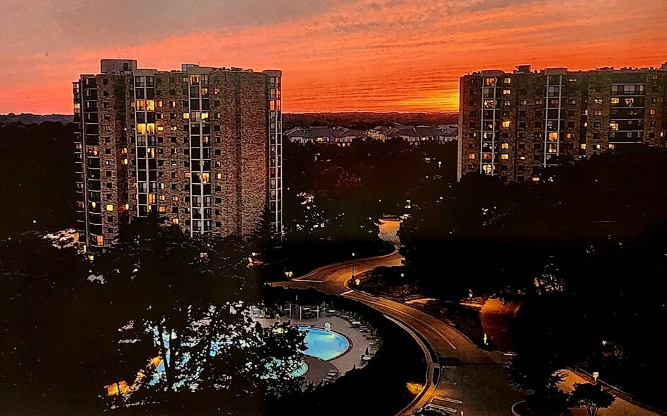 Montebello at dusk - 5901 Mt Eagle Dr