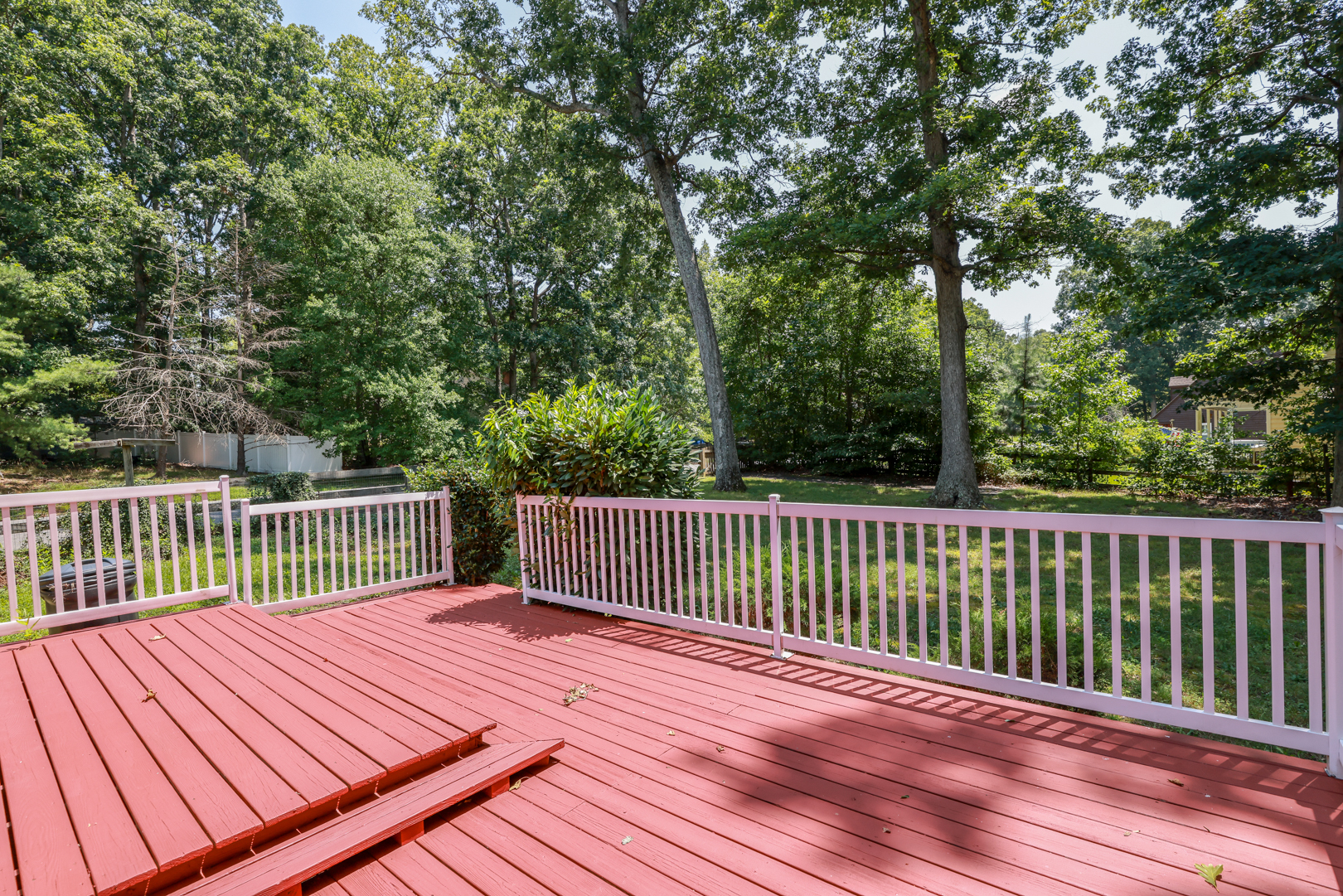 Back patio - 701 Marbleridge Rd