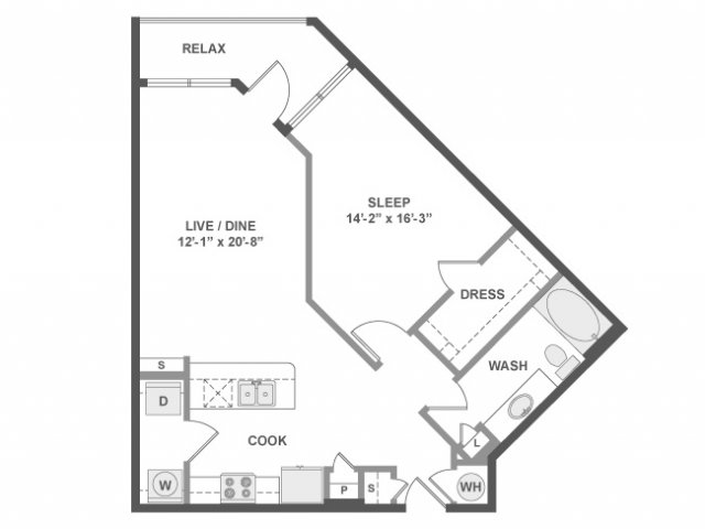 Floorplan - AMLI Frisco Crossing