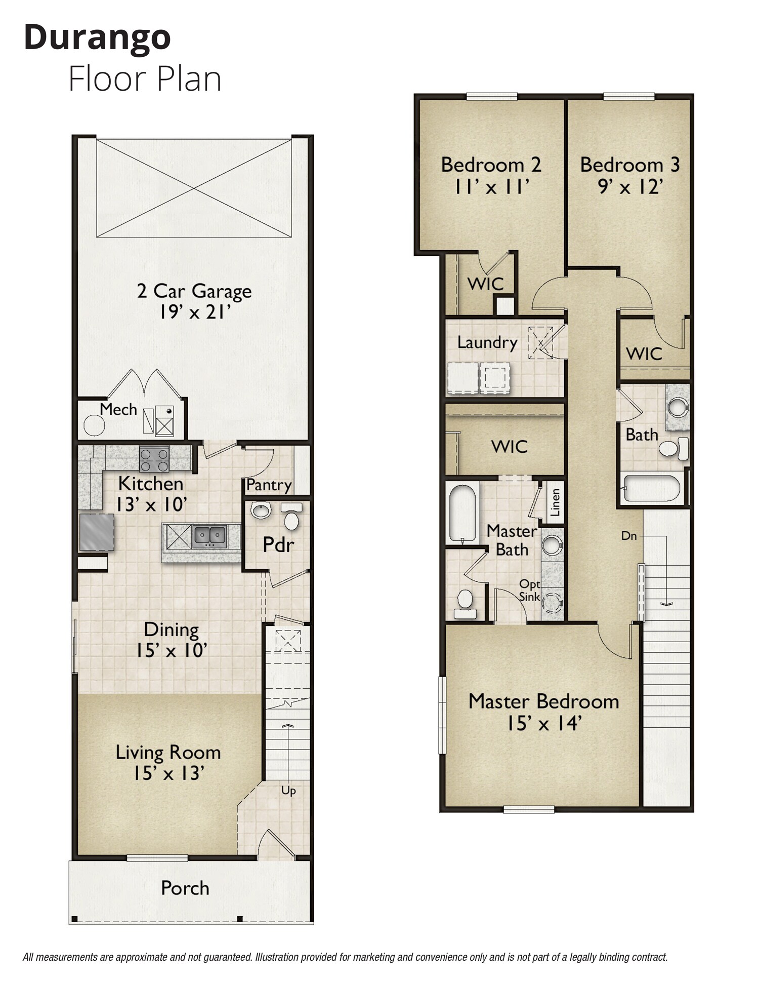 Floor plan - 2726 Barnstormer St