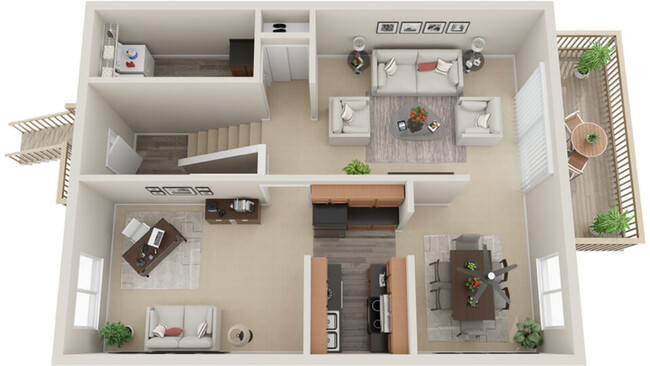 Floorplan - The Bluffs at Mountain Park