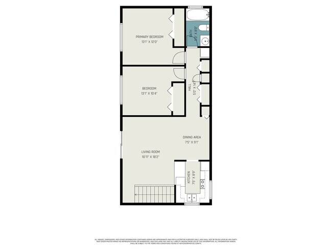 Building Photo - Updated 2 Bed 1 Bath Townhome in HAMPDEN VILLAS!