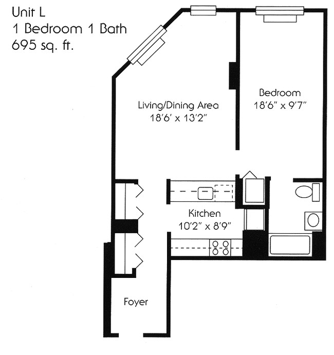 Floorplan - Portside Towers